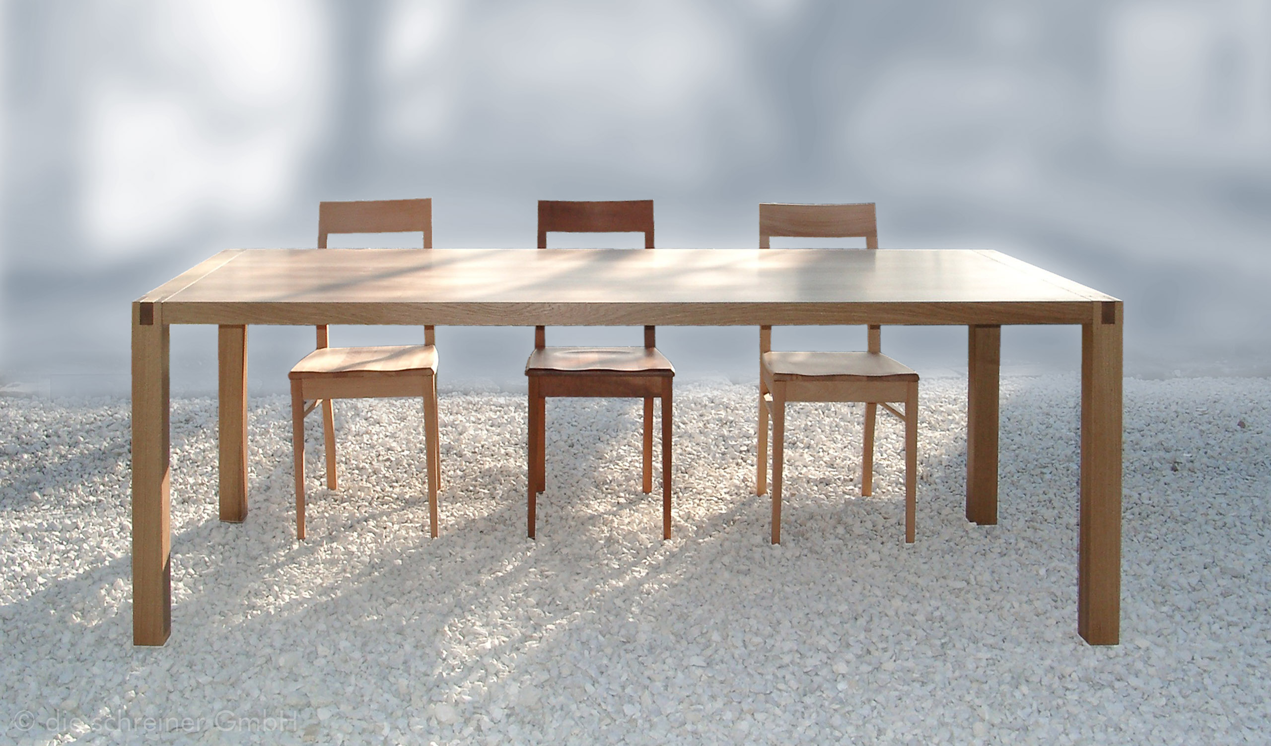 Tisch in Eiche